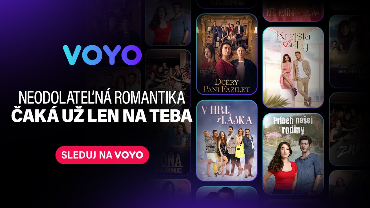 Neodolateľná romantika: všetky romantické seriály a filmy sú na Voyo