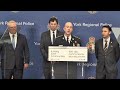 Le premier ministre Ford tient un point de presse à Aurora | Le 31 janvier