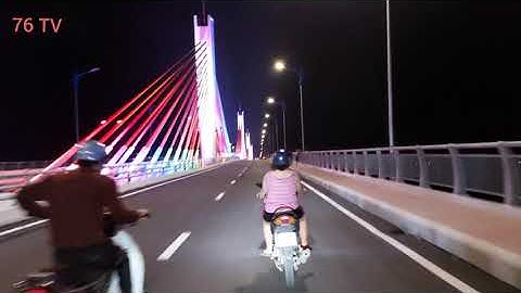 Cầu Cổ Lũy Quảng Ngãi thông xe chính thức | Ninh 84 Vlog