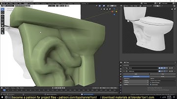 modeling a toilet in blender 2 8