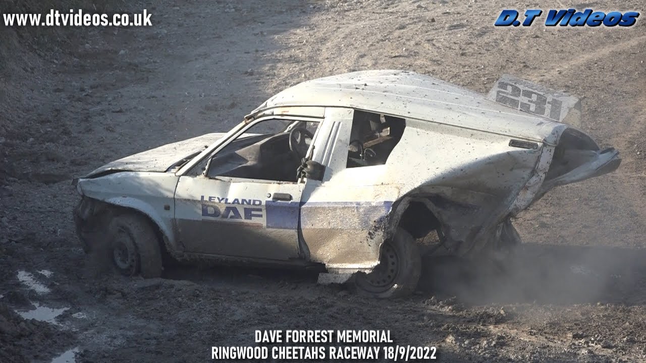 Small Van Banger Figure of 8 Racing | Dave Forrest Memorial | Ringwood Cheetahs | 18 September 2022