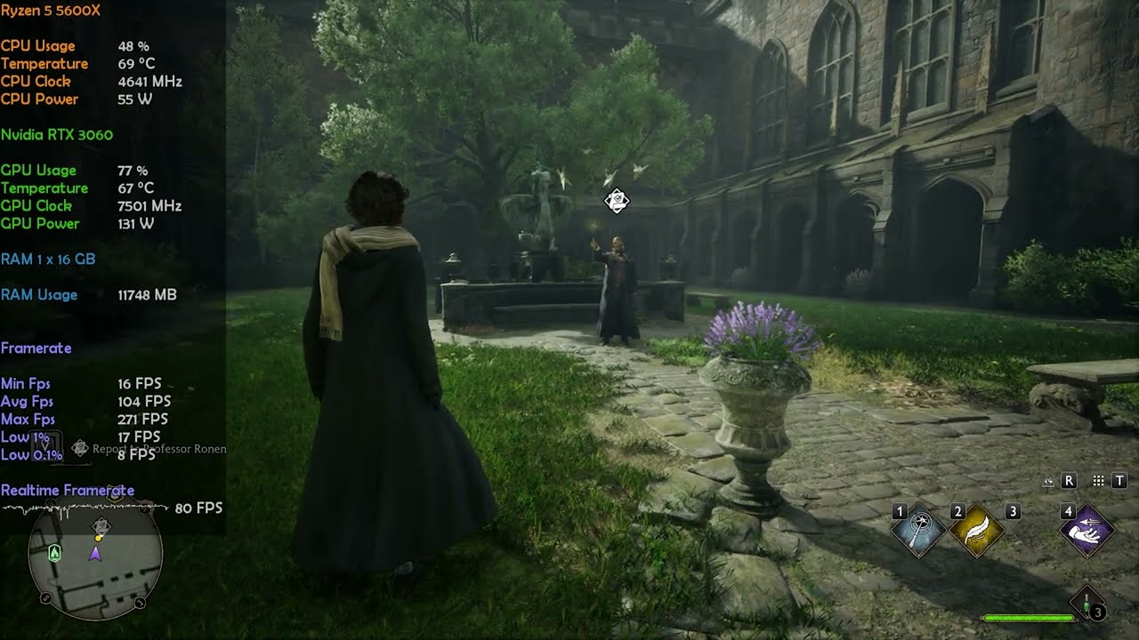 7 Seconds Idle Animation  in Hogwarts Legacy  | 4K