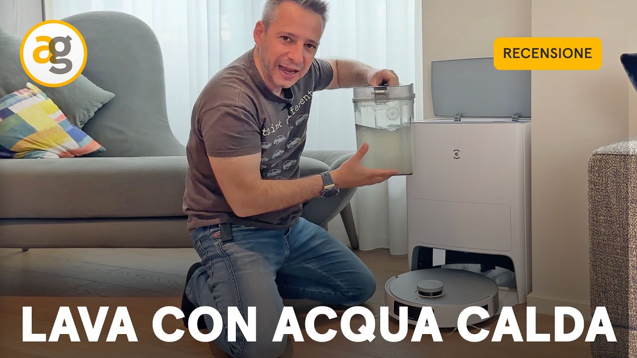 LAVA CON L'ACQUA CALDA. Recensione ECOVACS T20 Omni 