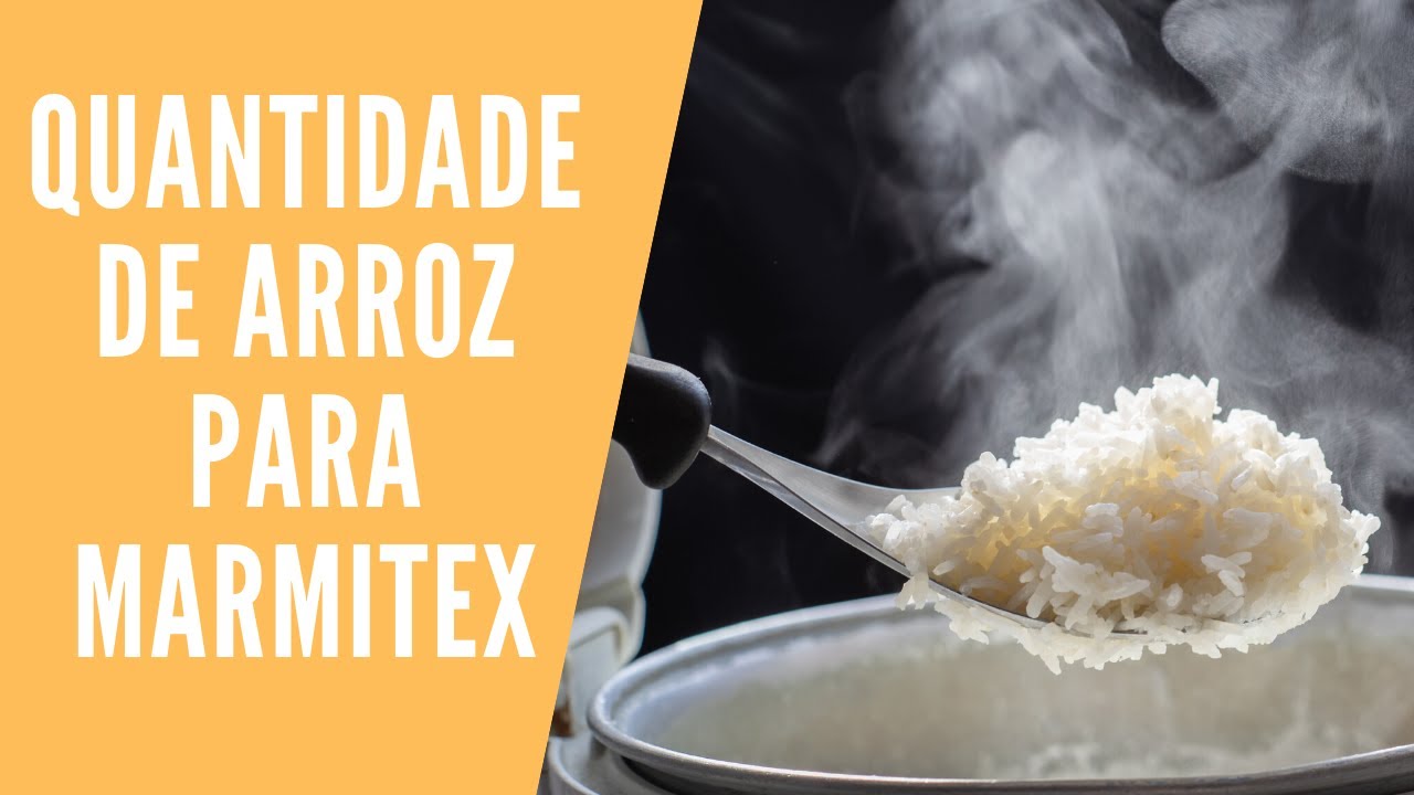 Quantidade de arroz para 20 marmitex Veja quanto colocar YouTube