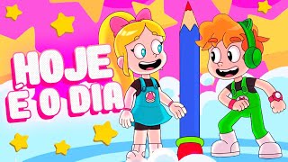 Hoje é o Dia - Gato Galactico | Desenho Infantil | Músicas de Amizade