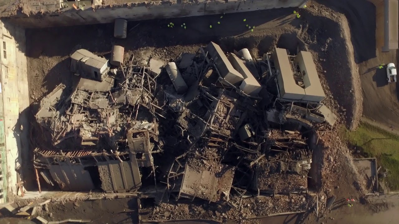 Duke Energy's Cliffside Implosion by DH Griffin - YouTube