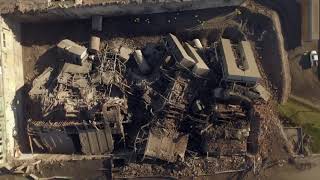 Duke Energy s Cliffside Implosion by DH Griffin