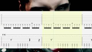 Black Veil Brides  Vindicate guitar Cover  Tab