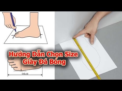 Video [Bảng size giày Wika] Hướng dẫn chọn size giày đá bóng... - youtube