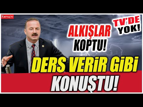 Yavuz Ağıralioğlu meclis kürsüsünde adeta ders verir gibi konuştu alkışlar koptu!