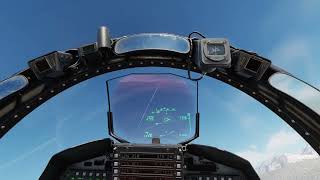 F-15E sneaks up on Mirage 2000 DCS World BuddySpike Blue Flag