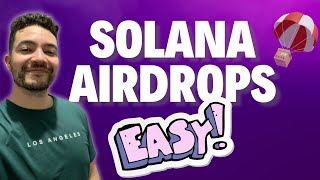 Easy Airdrop on Solana | Sanctum Guide