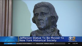 Thomas Jefferson Statue To Be Moved To New York Historical Society