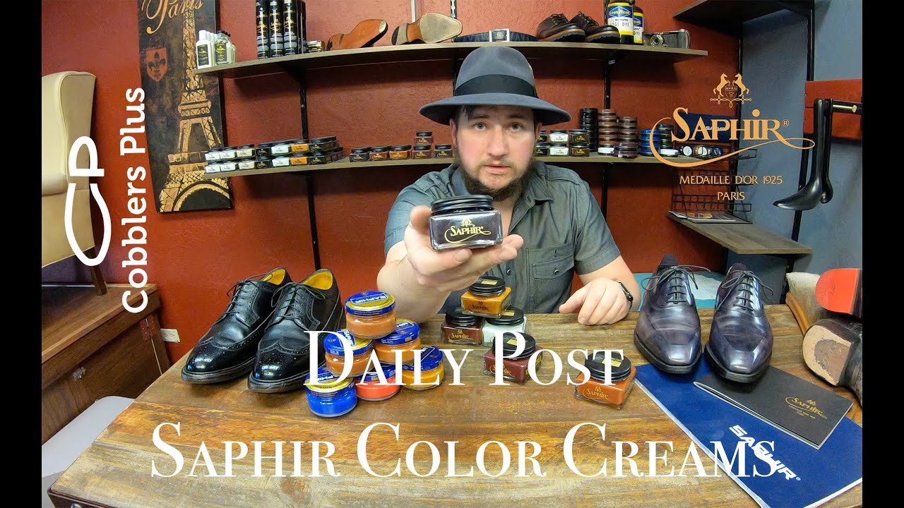 Daily Post- Saphir Beaute du Cuir and Saphir Medaille d'Or Color Cream  Polish 