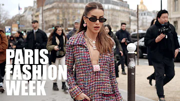 CHANEL FW24 l Womenswear l STreetStyle Paris Fashion Week Part 2