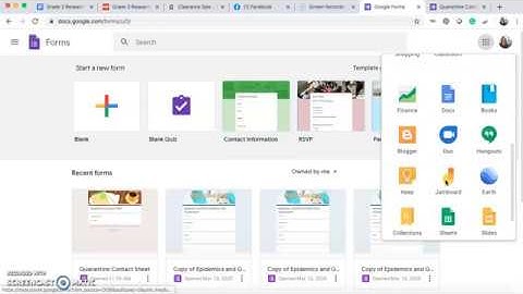 Creating a Contact Log on Google Forms