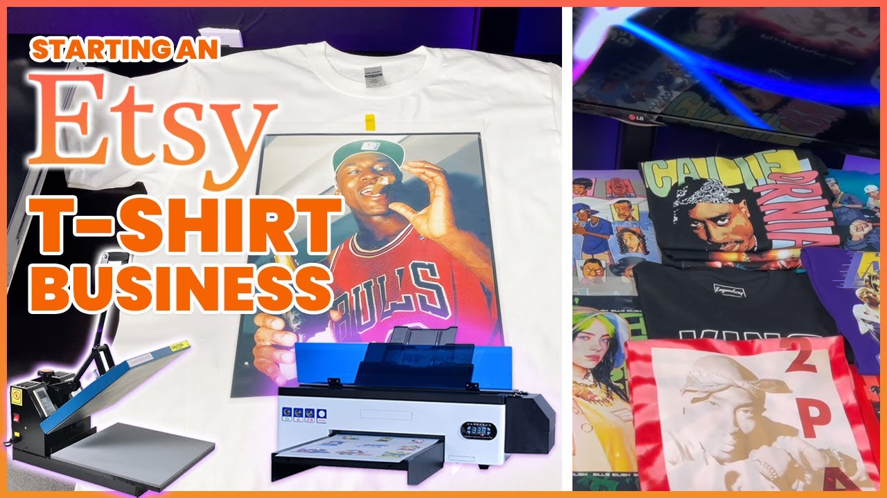 How To Start A T Shirt Business On Etsy Youtube