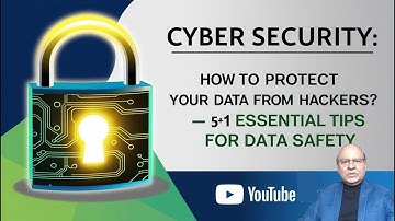 PROTECT Your Data from Hackers with These 6 Essential Cyber Security Safety Tips! #cybersecurity