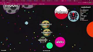 Agar io on school pc in school