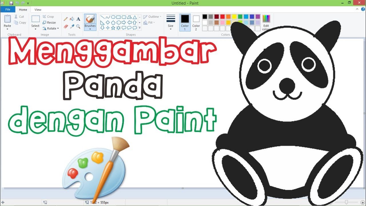  Panda  Cara  menggambar  Panda  YouTube