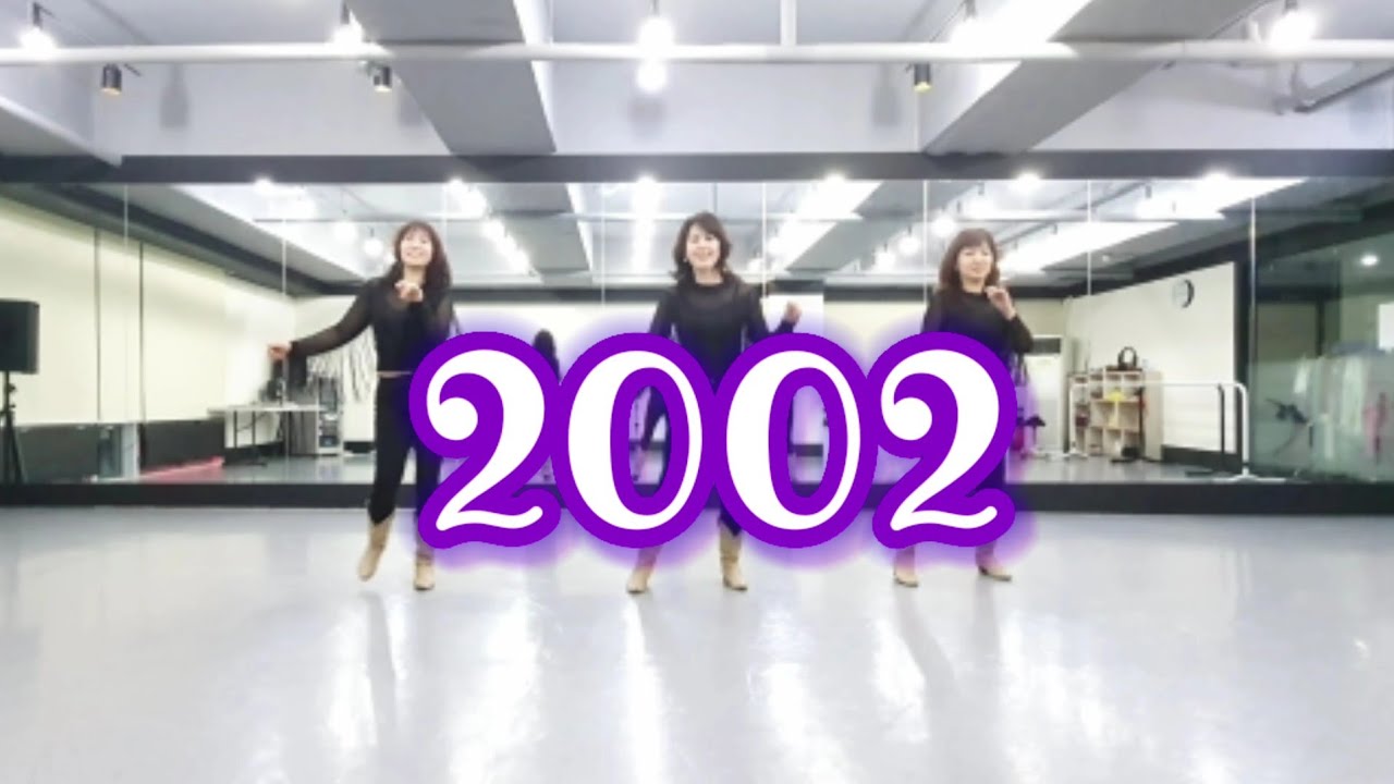 2002 LineDance-Hana Rim(Republic of Korea) Demo - YouTube