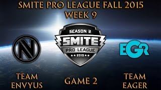SPL Fall Week 9 - Team EnVyUs vs. Team Eager (Game 2)