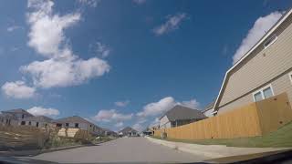 exploring Whisper Falls subdivision off Hwy 90 / FM 211
