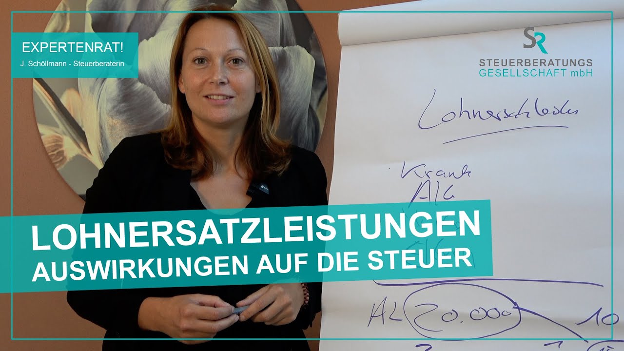 DIE LOHNERSATZLEISTUNGEN WIRKLICH STEUERFREI? SR