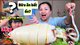 Bữa ăn bất ổn ? Q hốt hoảng khi phát thứ này trong mình con mực nang & lí do là đây… #1959