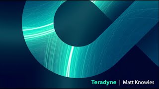 DFT Trends and Challenges - Matt Knowles, TERADYNE