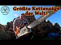 Größte Kettensäge/Motorsäge der Welt! Aus China! Zusammenbau ,Test Farmertec Stihl MS 880 Replica