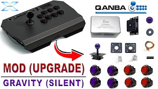 Joystick Arcade QANBA: DRONE 2   [ MOD - UPGRADE (Gravity Silent) ! ! ! ]