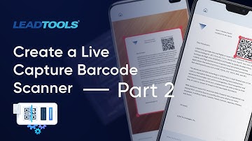 Part 2: Create a Live Capture Barcode Scanner Xamarin App. Set the LEADTOOLS License