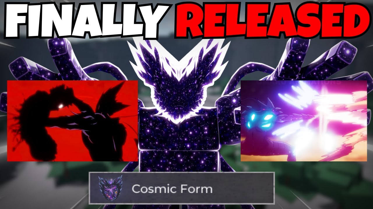 The Strongest Battlegrounds COSMIC GAROU ANIMATION just got RELEASED + COSMIC GAROU MOVE EXPLAINED