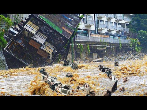 Severe flood in Volta Redonda, Rio de Janeiro, Brazil