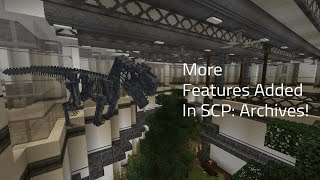 New Features Added In SCP: Archives! Minecraft PE/BE!