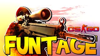 CS:GO FUNTAGE! - Nogla's Air Horn, Sneezing & Carnage!