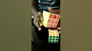Solving Checker board/ chess board in 3*3 Rubik