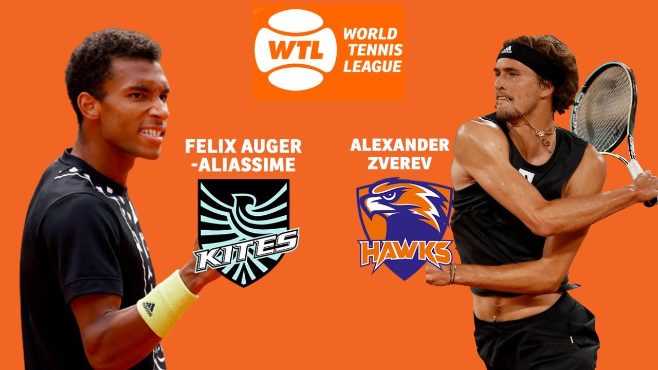Felix-Auger Aliassime vs Alexander Zverev 2022 World Tennis League Final 