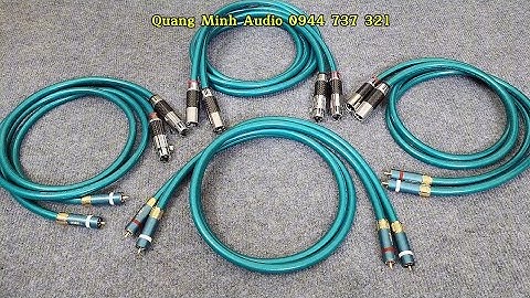 Dây AV Dây Canon Bãi Chống Nhiễu 1 Chiều Cho Chất Âm Cực Hay