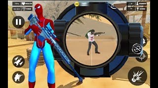 Spiderman vs Gangster Sniper Shooter -  G4K Android Gameplay FHD screenshot 5