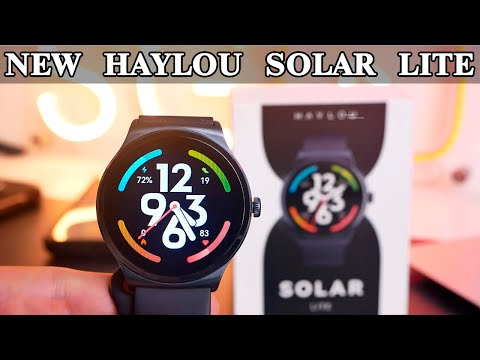 Haylou Solar Lite Стильные ультрабюджетные часы с хорошим функционалом