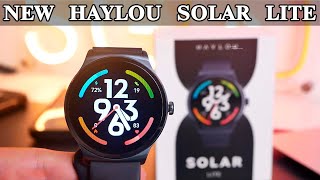 Haylou Solar Lite Стильные ультрабюджетные часы с хорошим функционалом