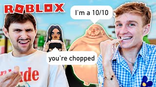WHO CAN MAKE THE CRAZIEST ROBLOX AVATAR🥸 w StinkyAsher