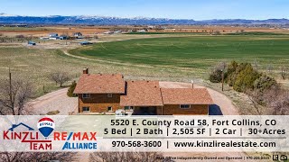 5520 E. County Road 58, Fort Collins, CO 5520 E. County Road 58, Fort Collins, CO