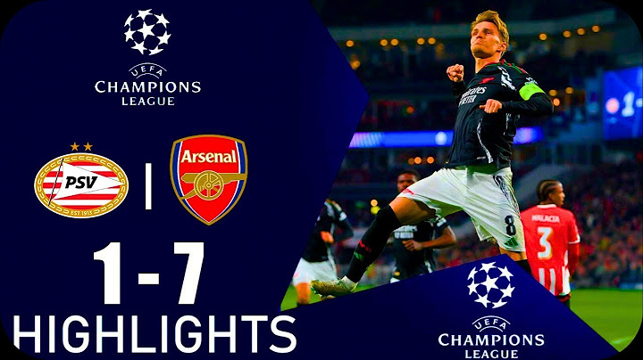 PSV vs Arsenal 1-7 Highlights Goals | UEFA Champions League 2024/25