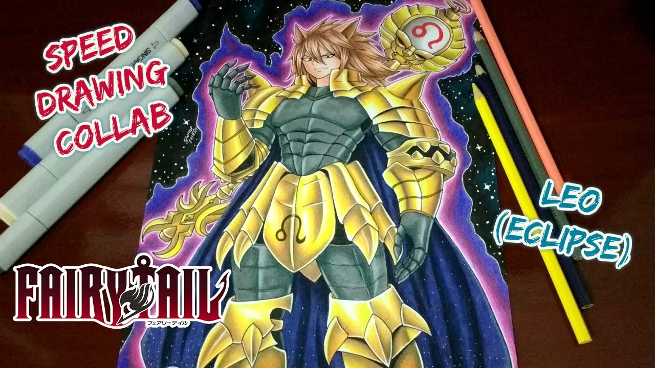 Speed Drawing - Leo Eclipse Form (Fairy Tail) 