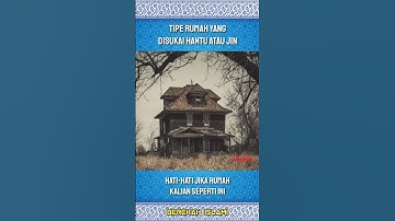 Inilah Tipe Rumah Yang Disukai Hantu atau Jin #shorts #rumah #hantu