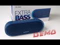 Sony SRS-XB20 Wireless Speaker (Blue) Review & Demo