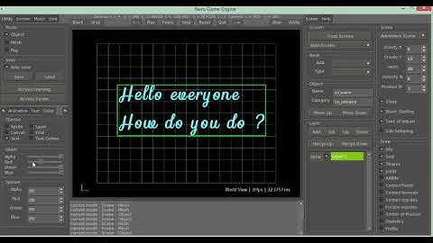 Nero Game Engine (SFML  - Box2d) / Text Object